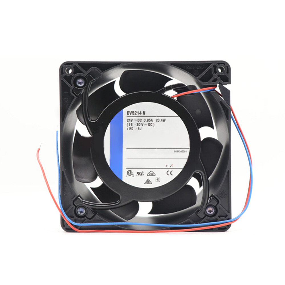For DV5214N 24V 12.7CM 18.5W 2/3-wire 127*127*38MM Cooling Cnverter Fan