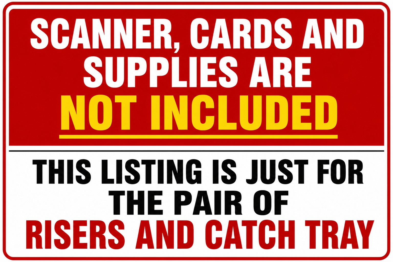 Card Scanner Riser & Catch Bin for Ricoh fi-8170 – 3D Printed Stand (TCG)