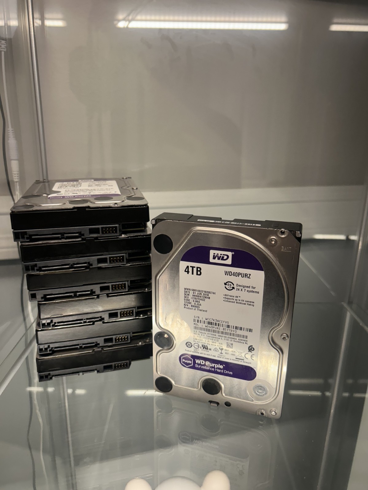 Western Digital 4TB WD40PURX WD Purple SATA III Hard Drive