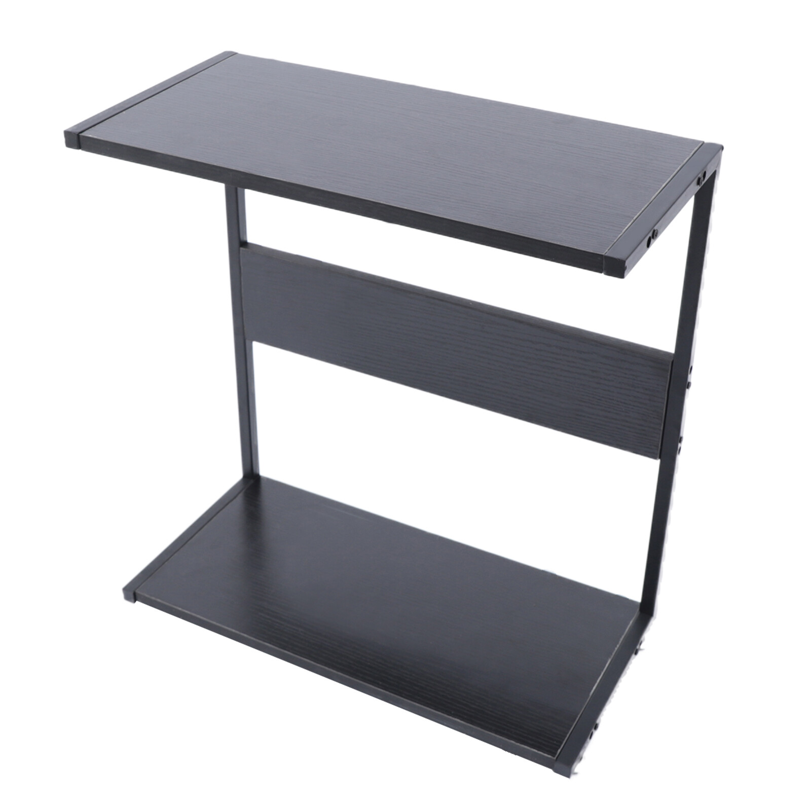2-Tier CPU Holder Cart Under Desk Computer Tower Stand Mobile PC Tower Stand NEW