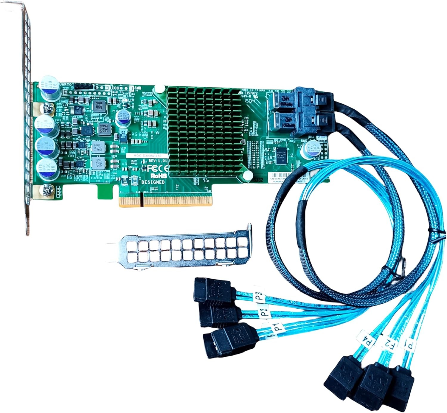 HBA LSI 9211-8I IT Mode P20 ZFS FreeNAS unRAID 6Gbps SAS + 2*SFF-8087 SATA US