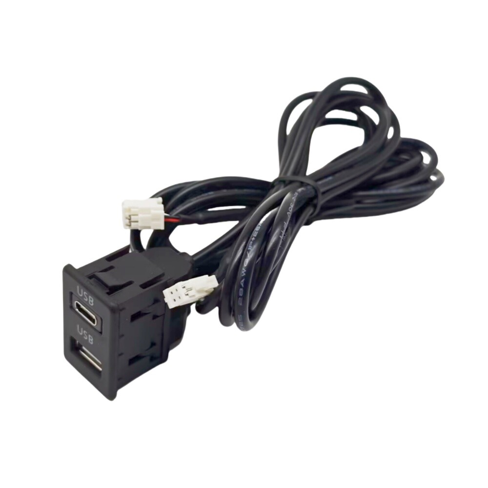 Car Android Navigation TYPE-C USB Port Panel Interface Extension Cable Adapter
