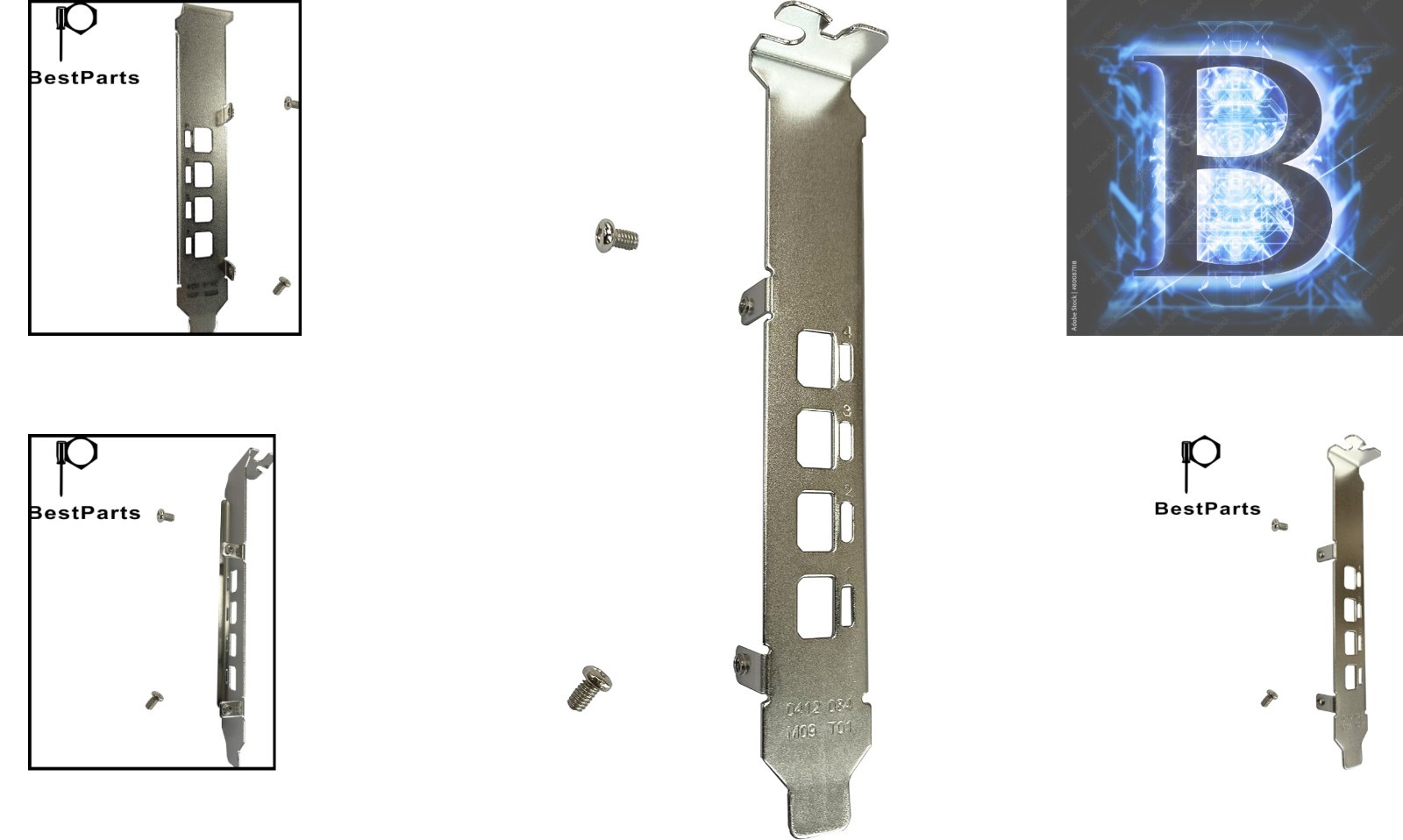 Professional Metal Graphics Card Mount – Compatible with Quadro K1200 & P400