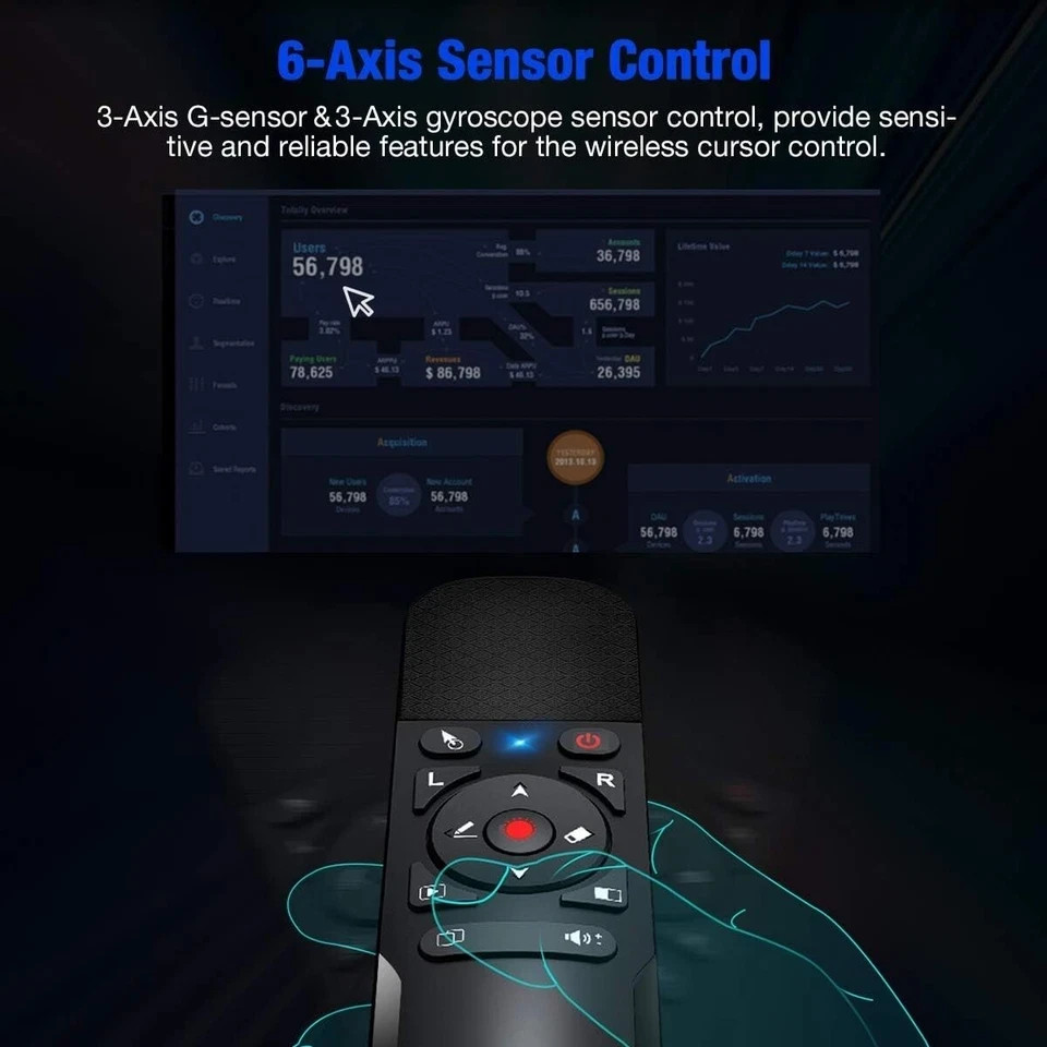 Power point Presentation Remote Wireless USB PPT Presenter Laser PointerClicker