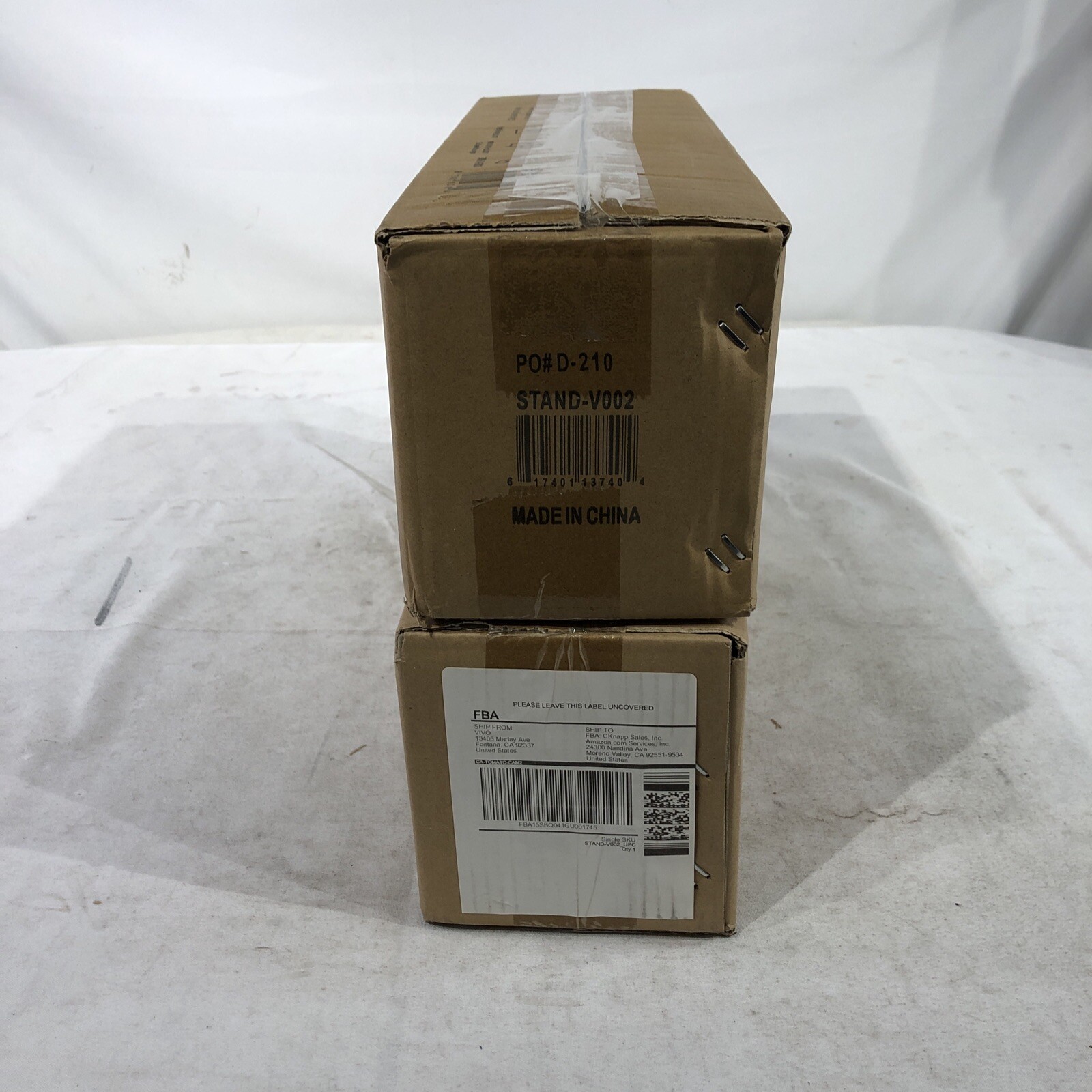 VIVO STAND-V002 Dual Monitor Desk Mount – Lot of 2, NEW!