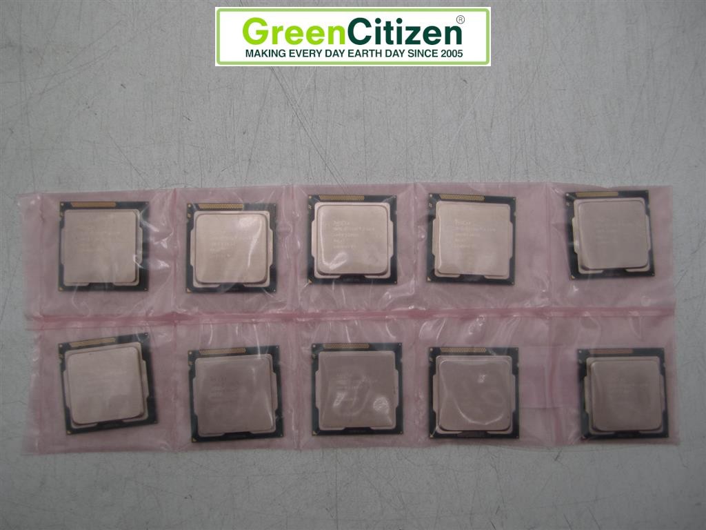 Lot of 10 Intel Core i5-3470 SR0T8 3.20GHz 6MB 4-Core LGA1155 CPU Processor