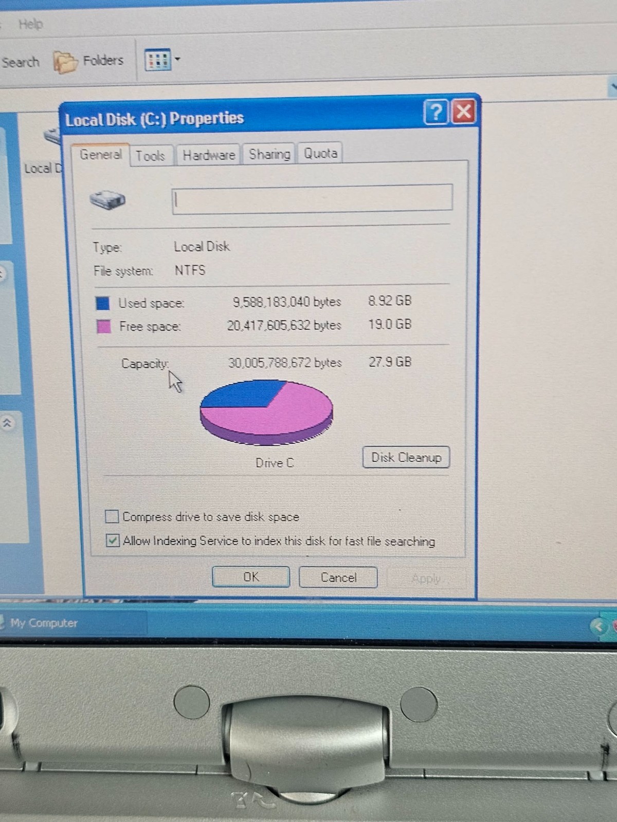 Vintage Fujitsu LifeBook P1510D Windows XP Convertible Laptop/Tablet PC Works