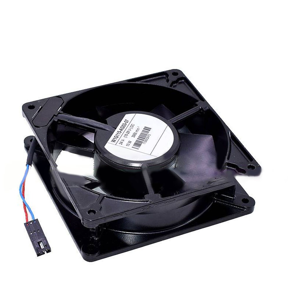 W1G115-AG03-07 127x127x38mm DC24V 10W Metal Cooling Fan Replacement