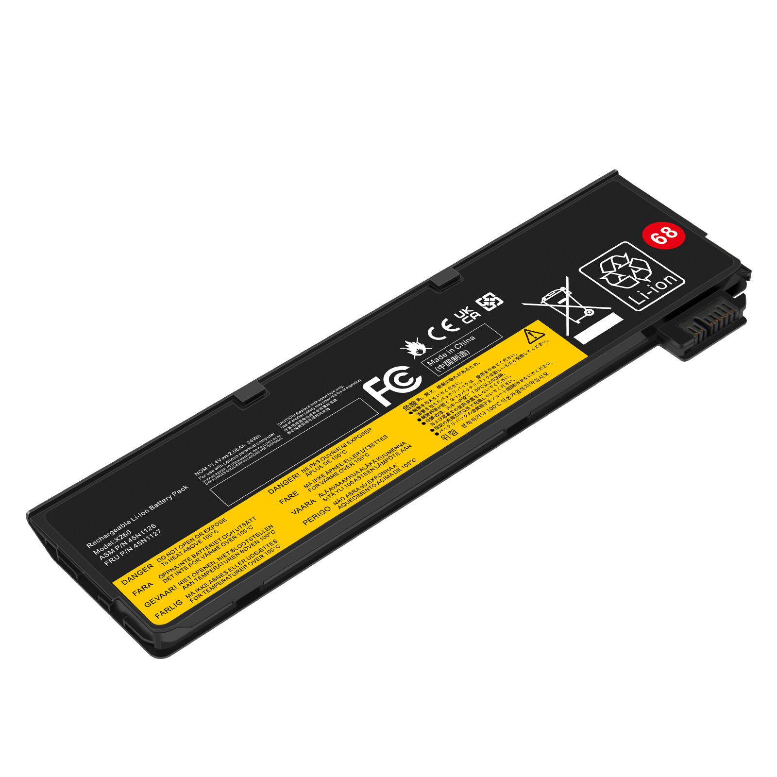 LOT OF 68+ Battery X240 X260 For Lenovo Thinkpad T440 T450 T450S T460 L450 L460