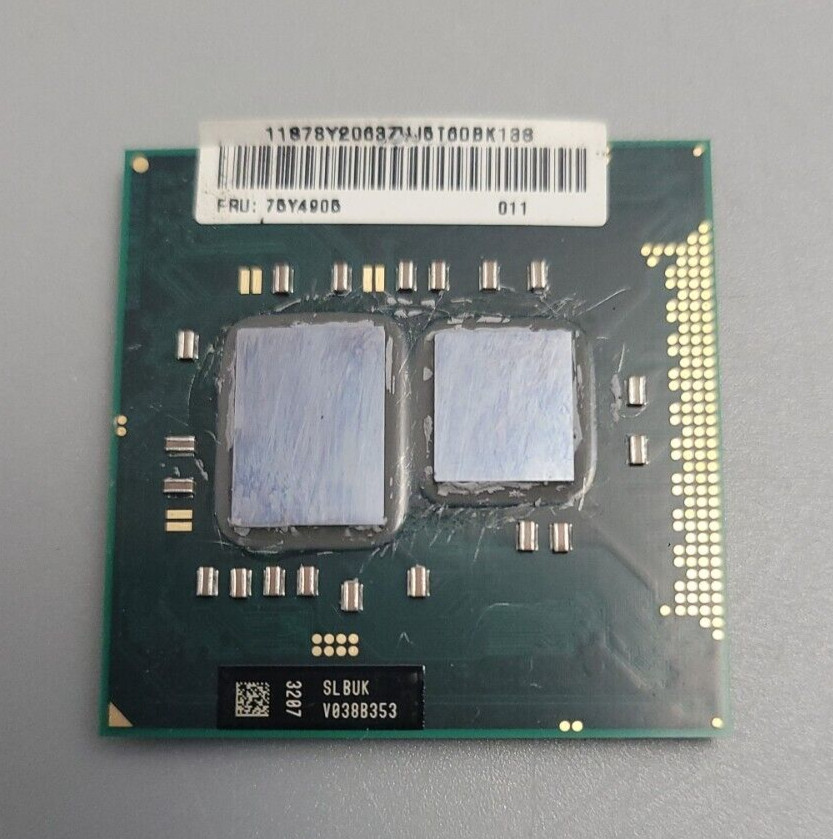 Intel® Core™ i3-370M Processor (3M cache, 2.40 GHz) FC-PGA10 – SLBUK
