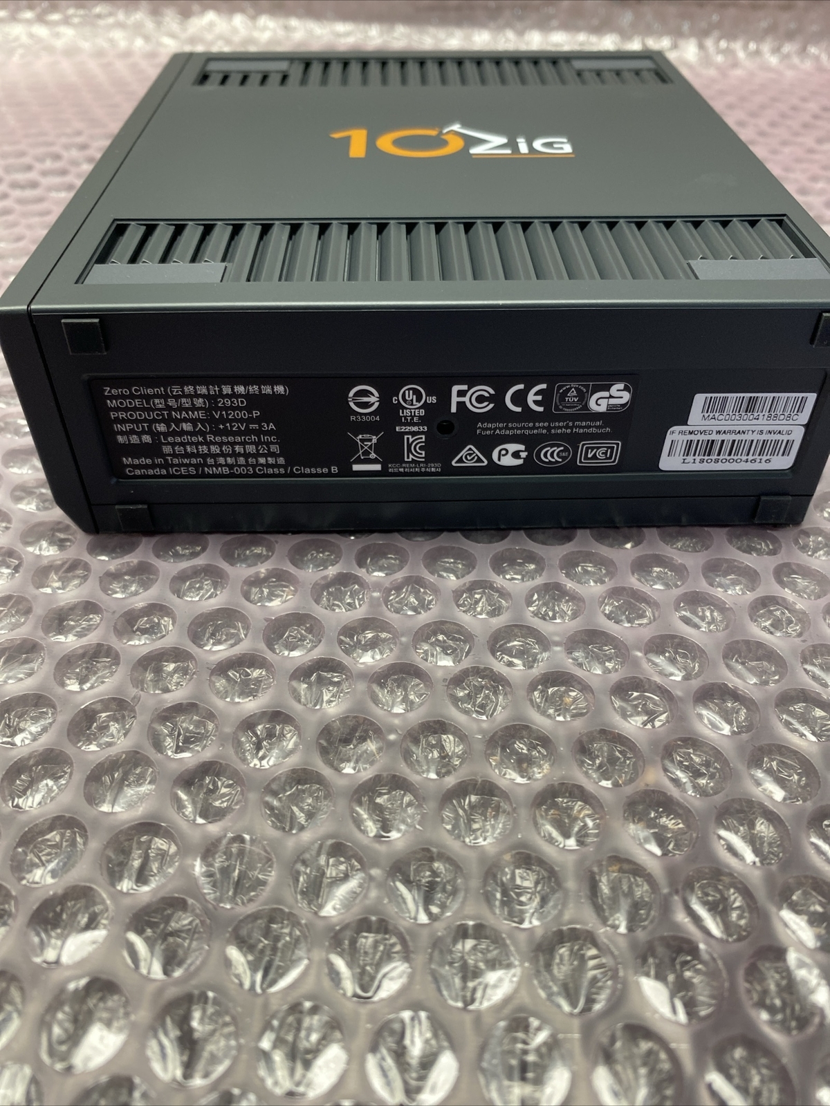 NEW 10 ZIG. V1200 SERIES Zero Clients Tera2 PCoIP Host Card, V1200-P