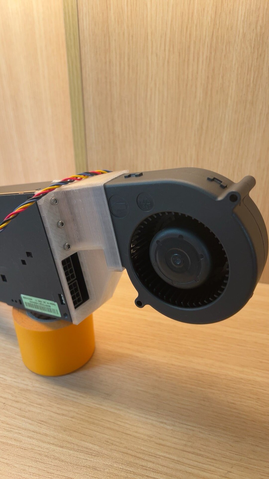 9cm Turbo Blower Fan Mod For AMD V620 MI50 MI60 MI100 Compute Card