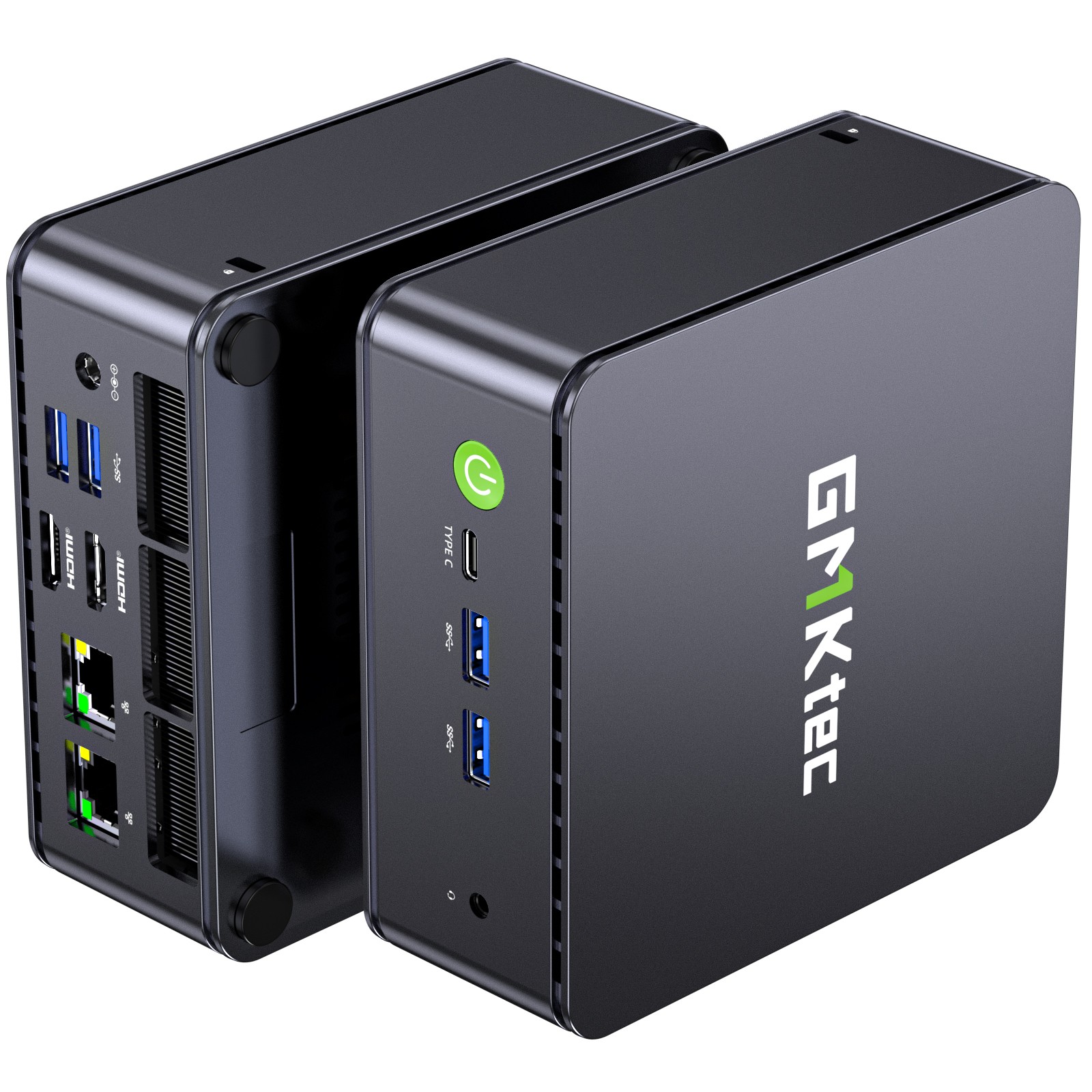 GMKtec NAS Mini PC AMD Ryzen Embedded R2514 16GB RAM 256GB SSD Dual 2.5GbE LAN