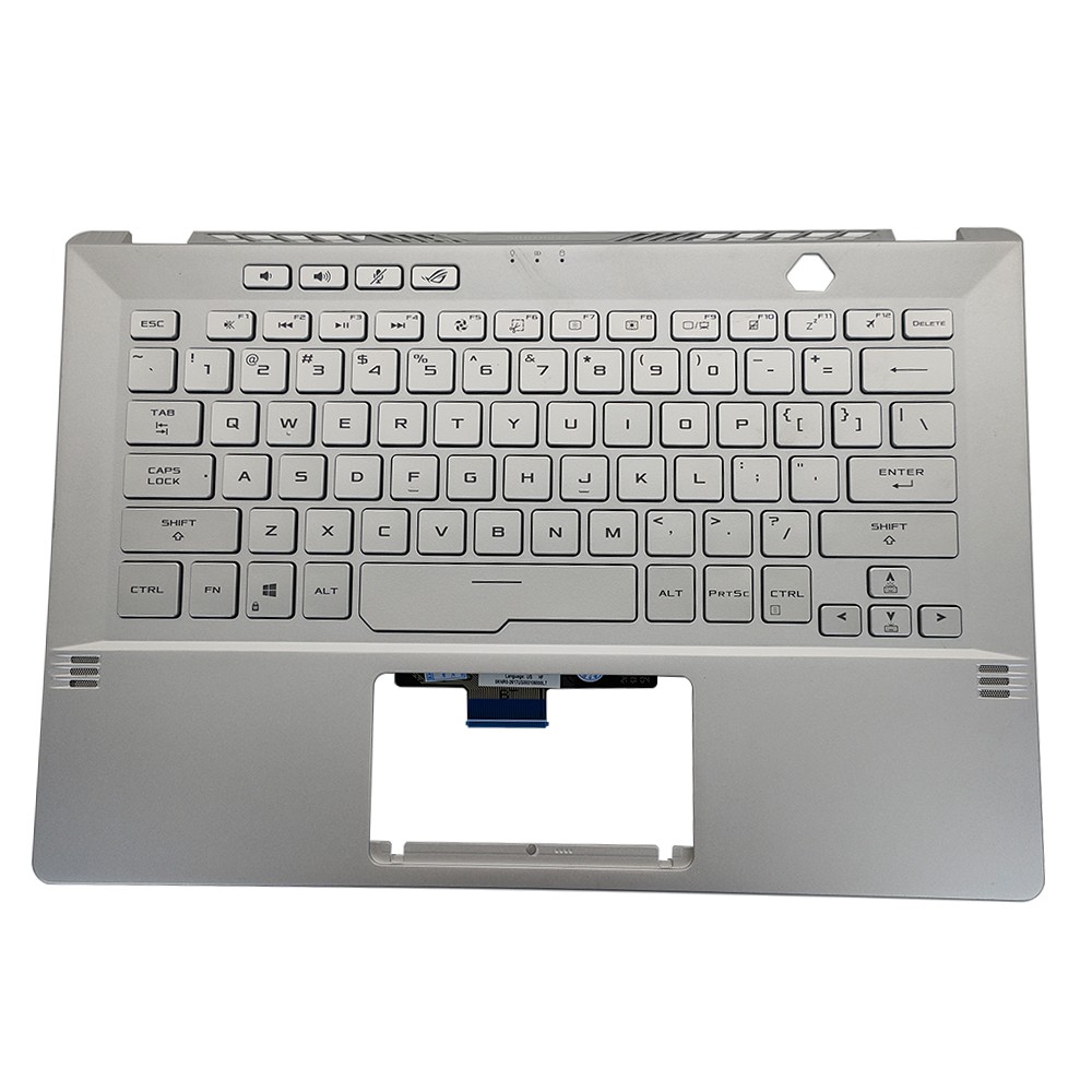 For Asus GA401Q GA401 GA401I GA401U Palmrest Backlit Keyboard 14in 6053B1887401
