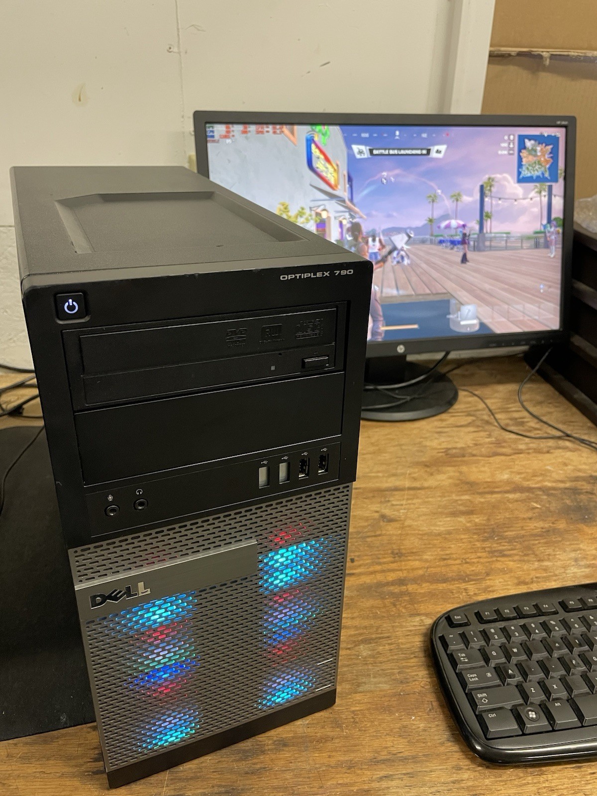 Budget Gaming PC Intel i7 CPU, GTX 1050Ti, 16GB RAM, 250GB SSD + 1TB HDD, Win 11