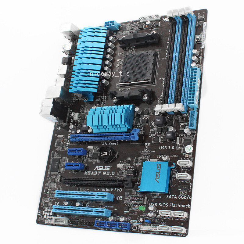 ASUS M5A97 R2.0 Motherboard USB 2.0 On-Board Audio Socket AM3+ AMD 970 Chipset