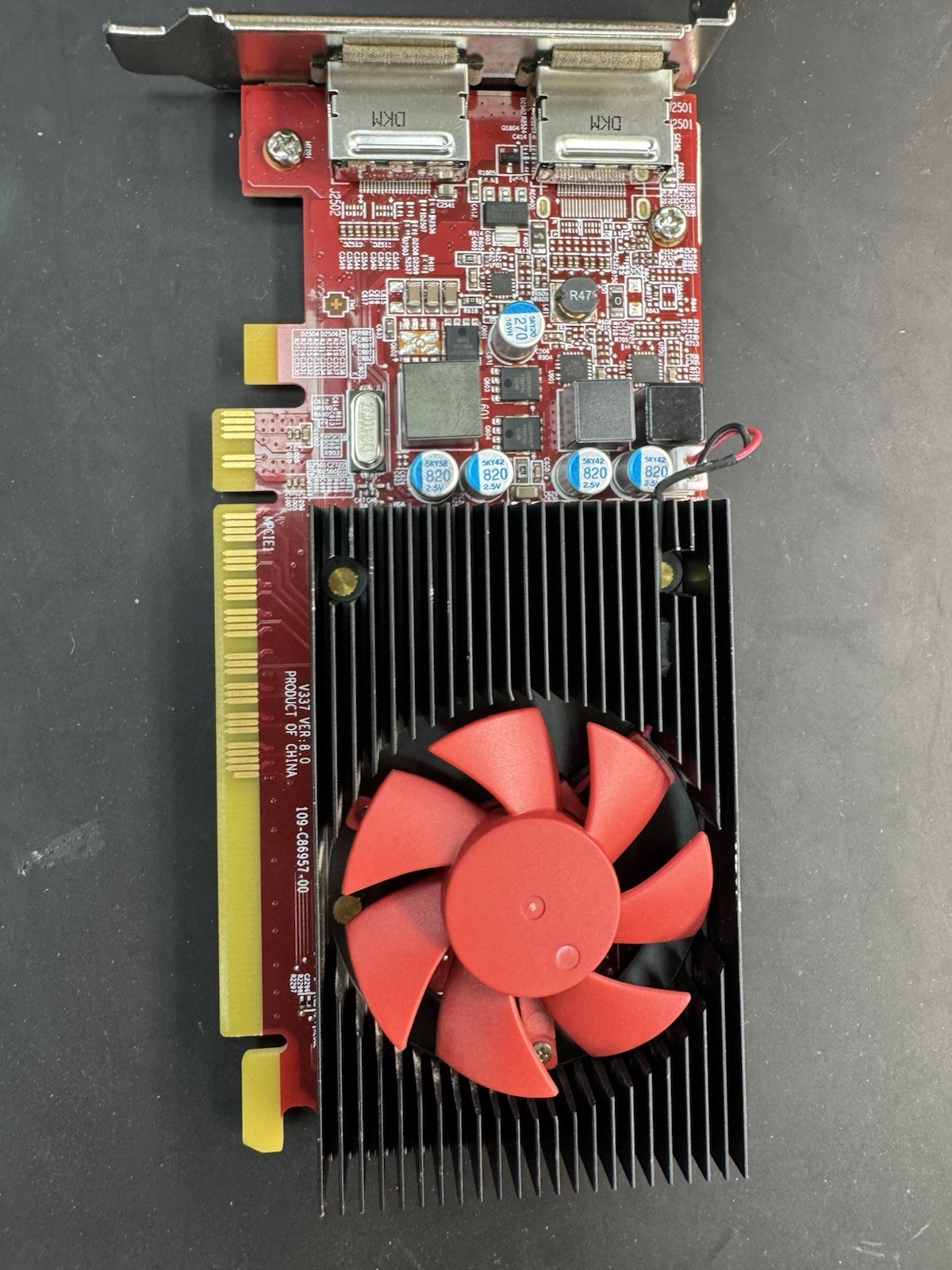 L11302-001 HP AMD Radeon R7 430 2GB PCI Express Dual Port Video Card LowProfile
