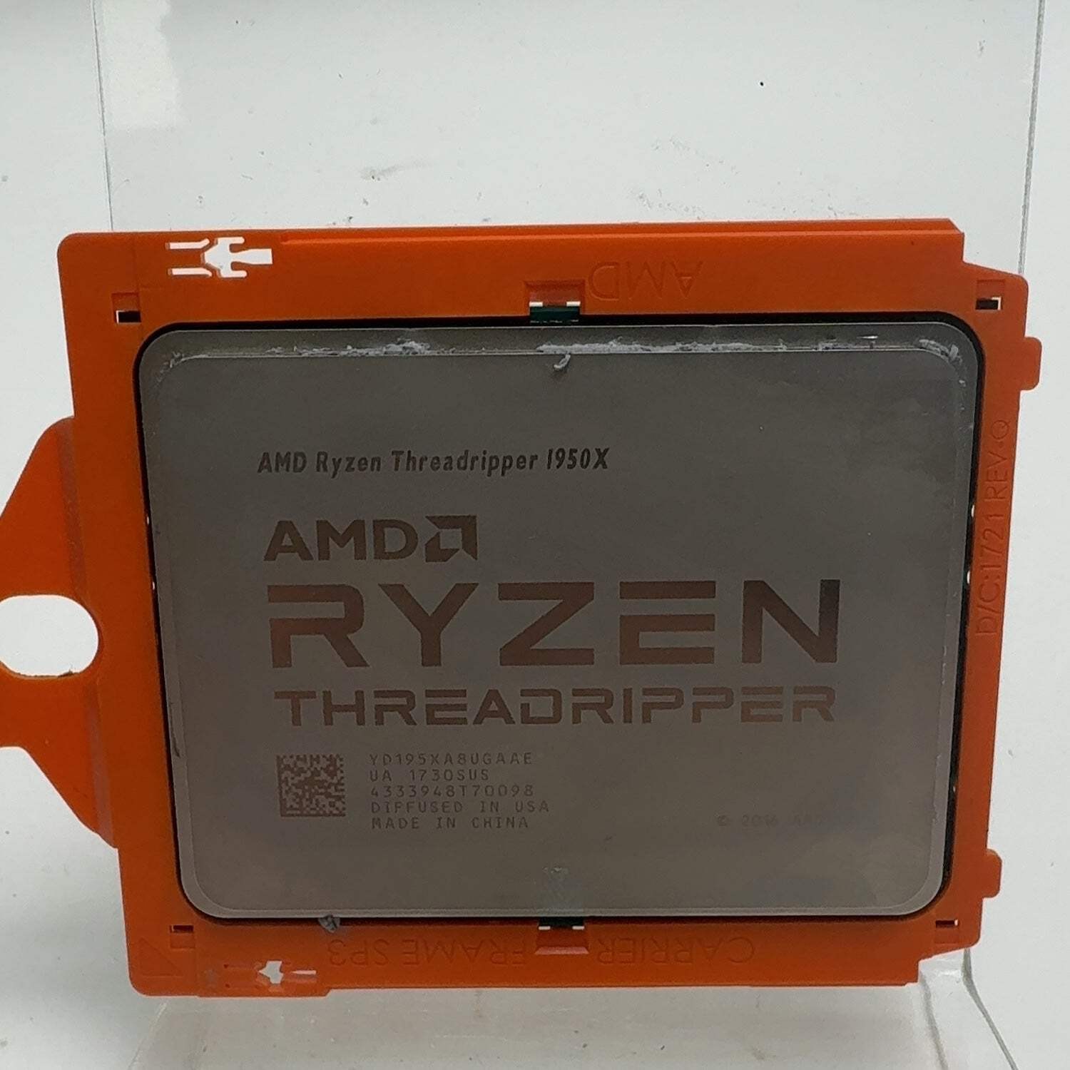 AMD Ryzen Threadripper 1950X 4.00GHz 16 Core 32 Thread SP3r2