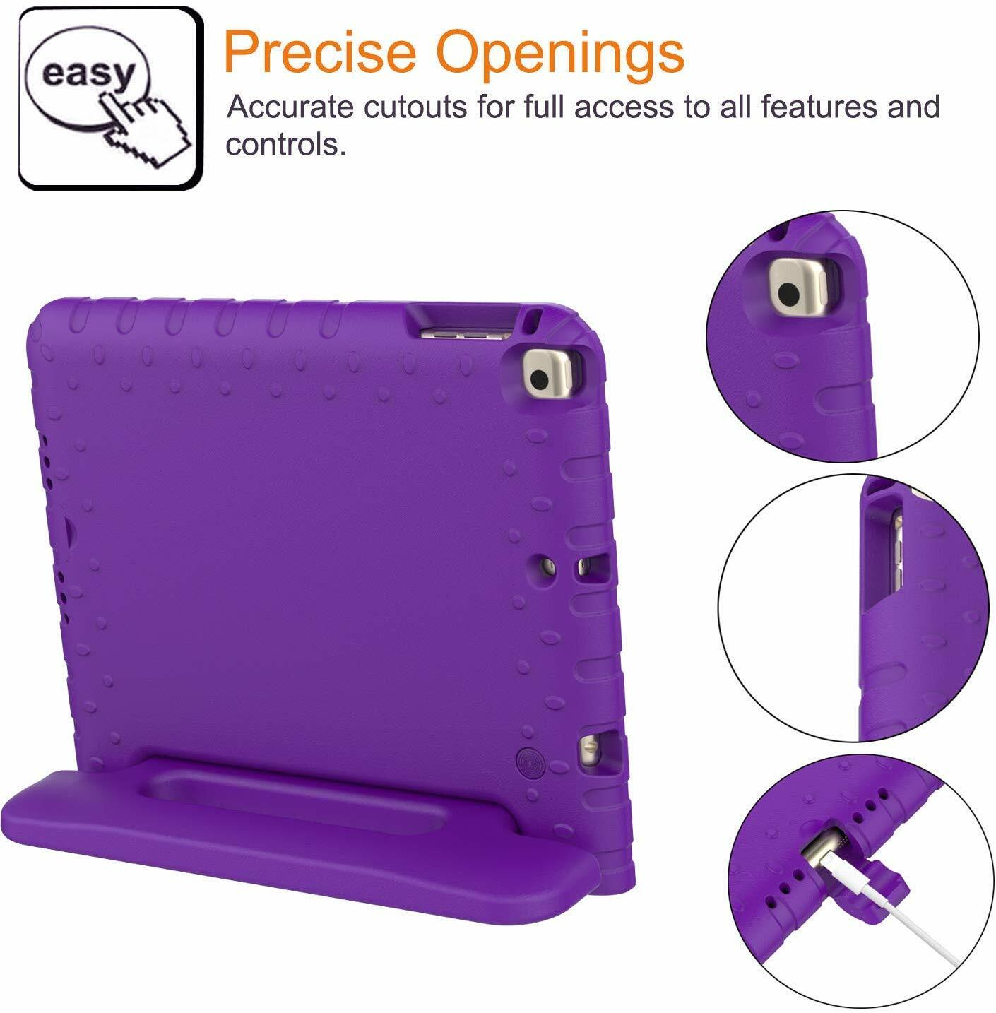 Kids Shockproof Foam Case Handle Cover Stand for iPad 2 3 4 5 Mini Air Pro 10.5
