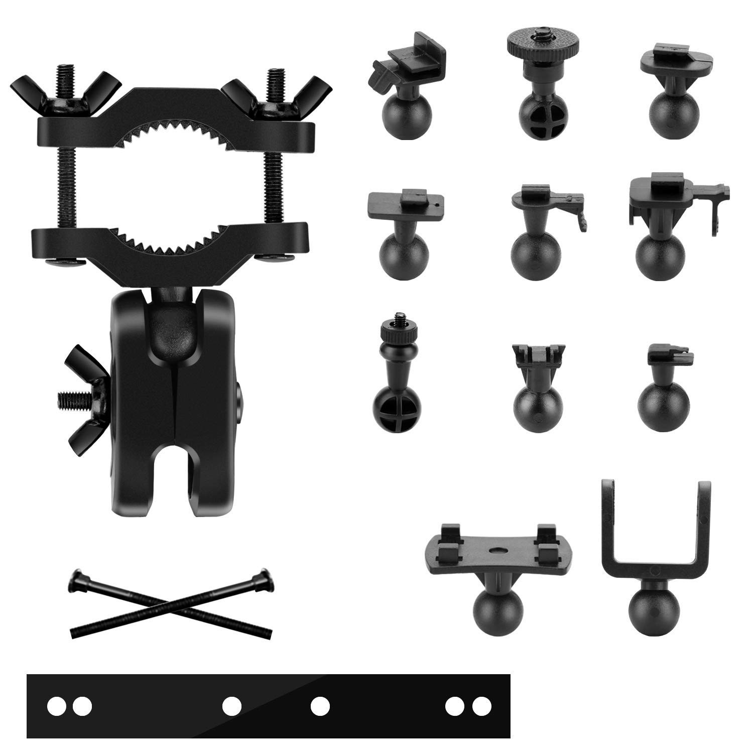 Universal Dash Cam Mount Rear View Mirror Holder with 16 Different Joints