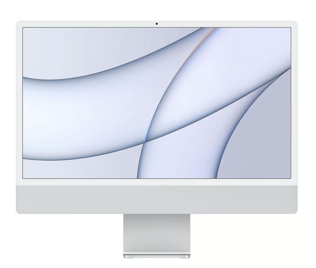 Apple iMac 24″ (2021) Apple M1 3.20GHz, 256GB SSD, 8GB, 7-Core GPU, Silver A2439