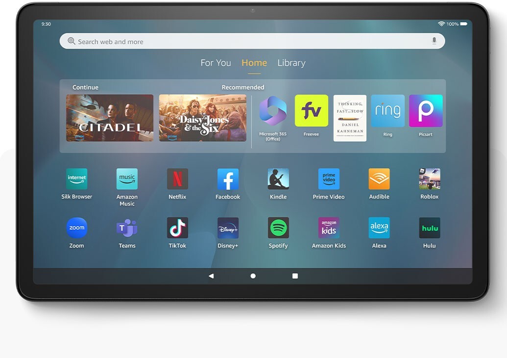 Amazon Fire Max 11 (13th Gen) SU8NST – 64GB – Wi-Fi – 11″ Tablet – Gray