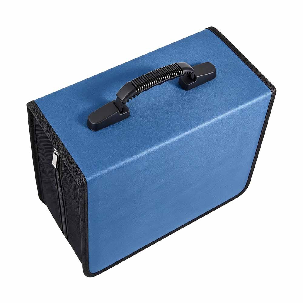 400 Disc Capacity CD DVD Storage Wallet Album Portable Disc Organizer Bag