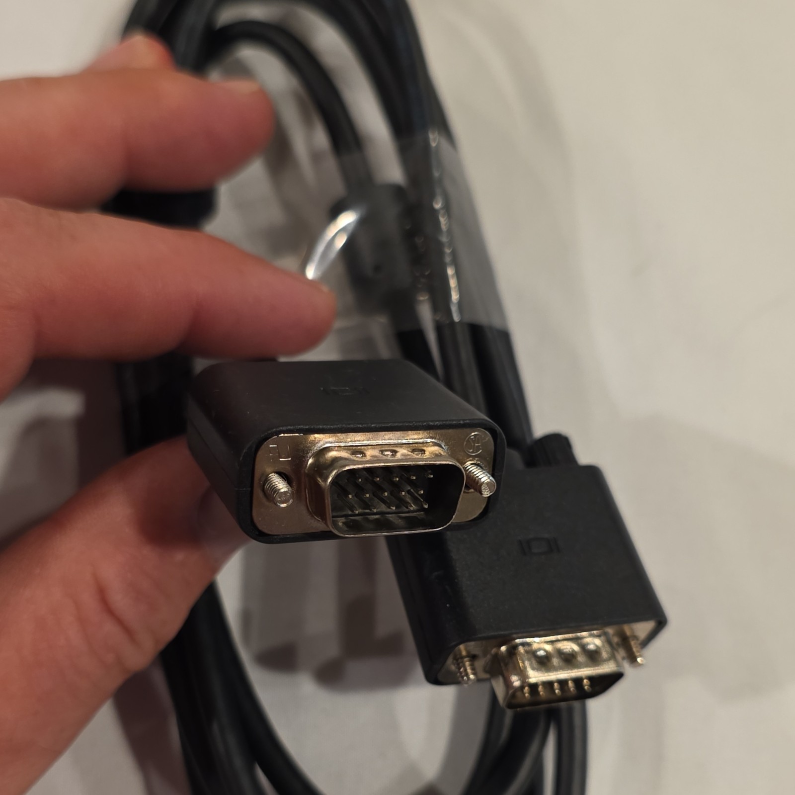 VGA/SVGA D-Sub Male to Male Monitor Cable, Black, 6 ft (MPN 22020008985)