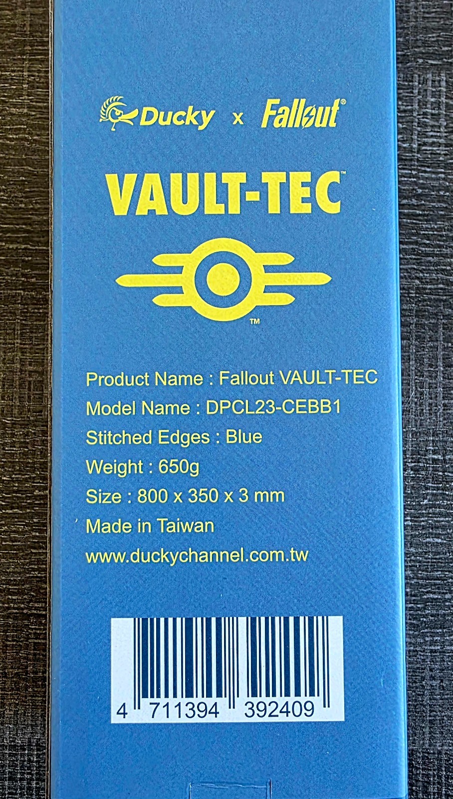 Ducky x Fallout Vault-Tec Edition wired Keyboard w/ Cherry MX Red