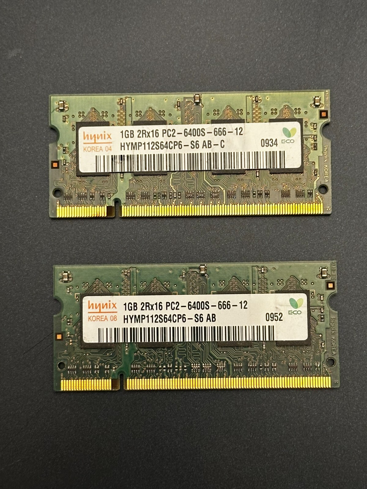 Hynix PC2-6400 (DDR2-800) 1 GB DIMM 800 MHz PC2-6400