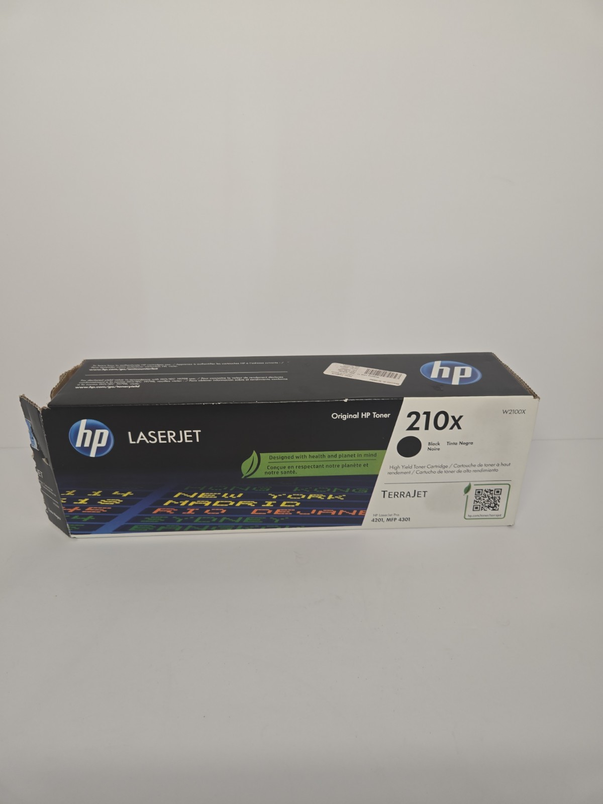 NEW OEM HP W2100X 210X Black Laserjet Toner Cartridge Genuine Original Open Box
