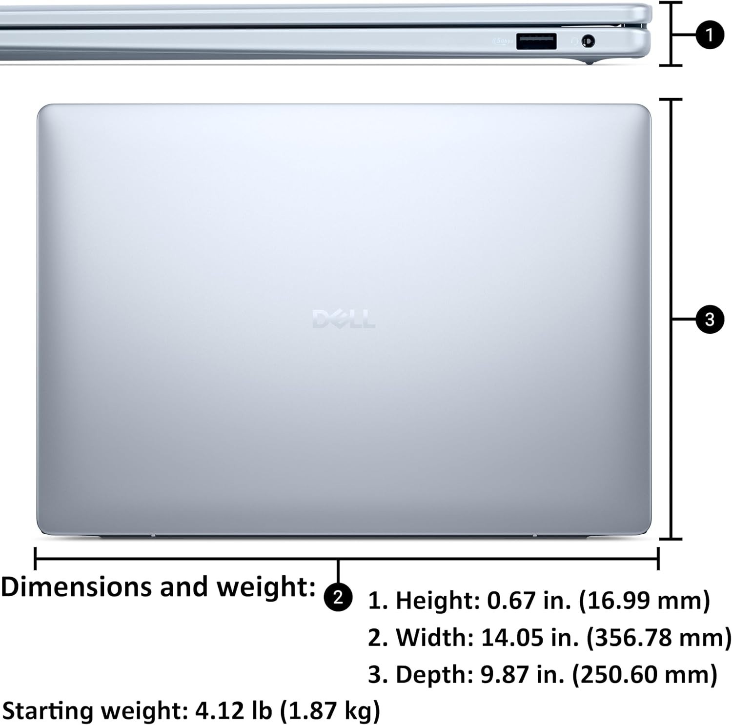 Dell 16 Plus 16″ WUXGA Touchscreen AI Laptop Intel Ultra 7 258V 32GB RAM 2TB SSD