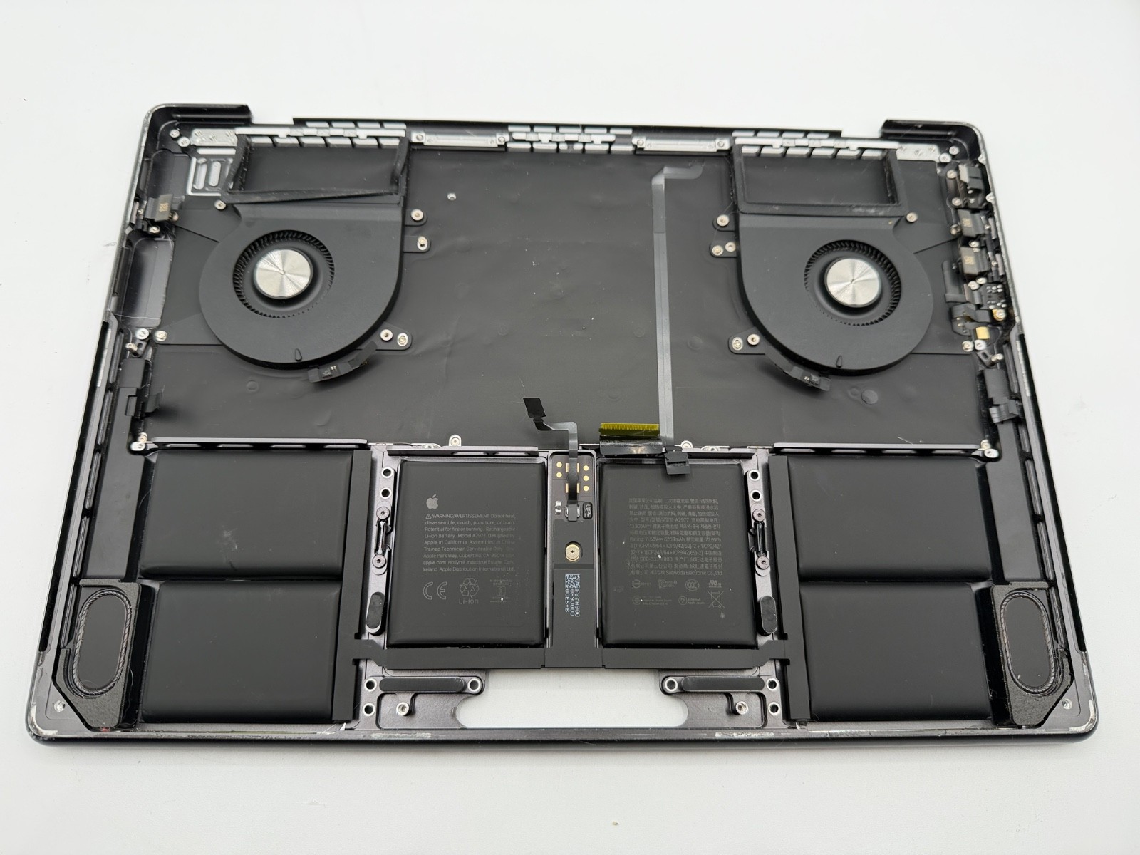 Macbook Pro 14 2023 2024 A2992 M3 Pro Palmrest Genuine Keyboard Battery Black