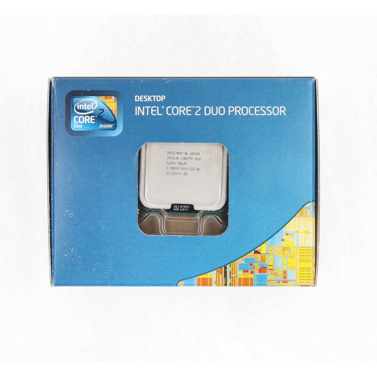 Intel E8400 CORE 2 DUO 3.0GHz 65W Dual Core Desktop CPU Processor
