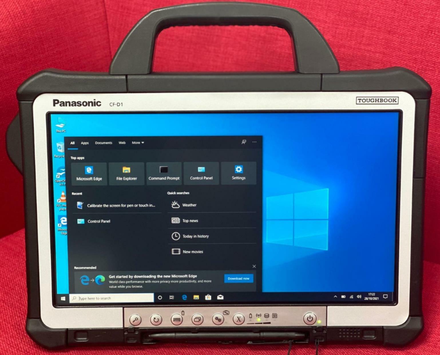 Panasonic CF-D1 MK3 Xentry Tablet 4GB Ram 1TB HDD Intel i5-6300@2.40 Grade A Tab