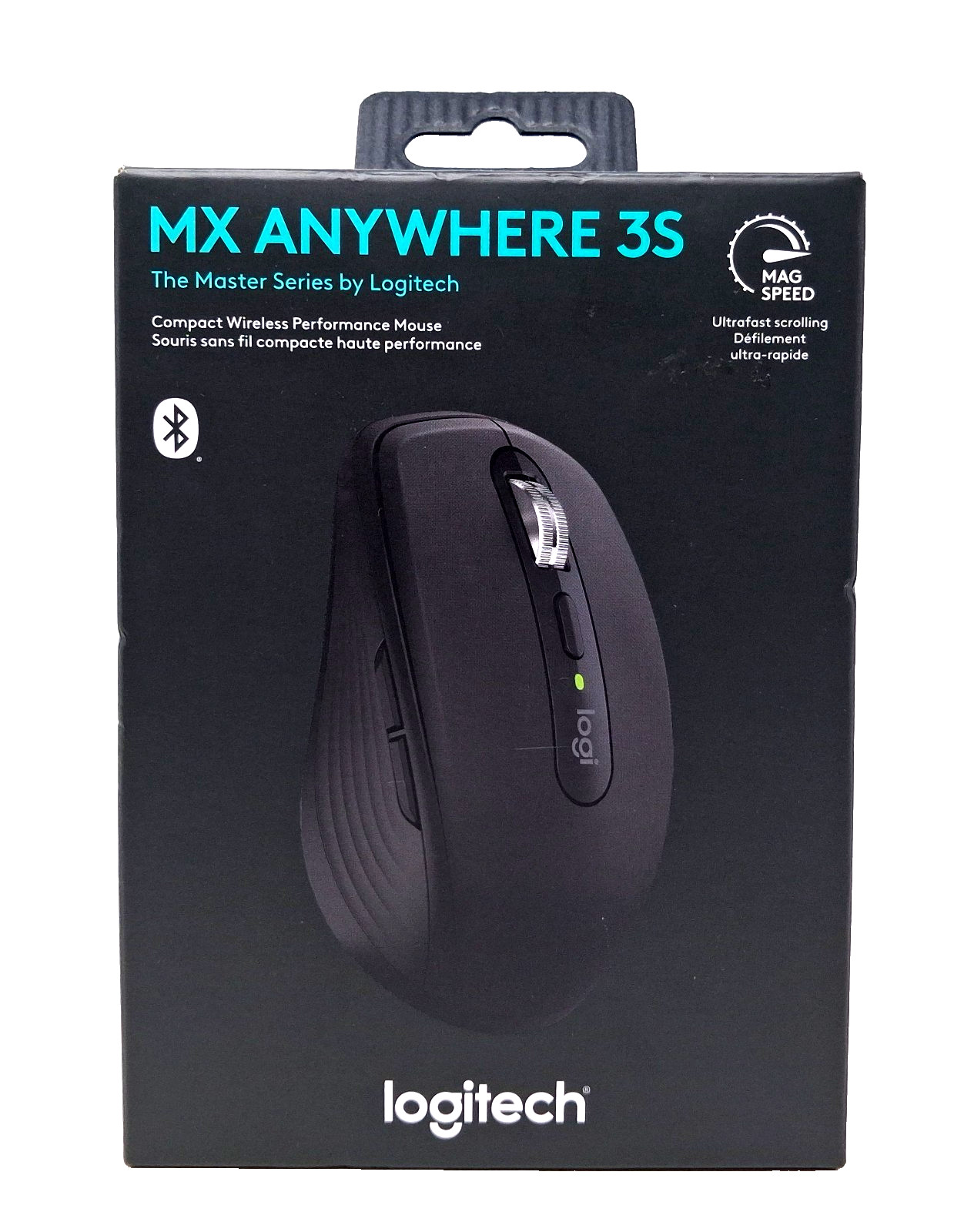 Logitech MX Anywhere 3S Wireless Mouse Mag speed – Black