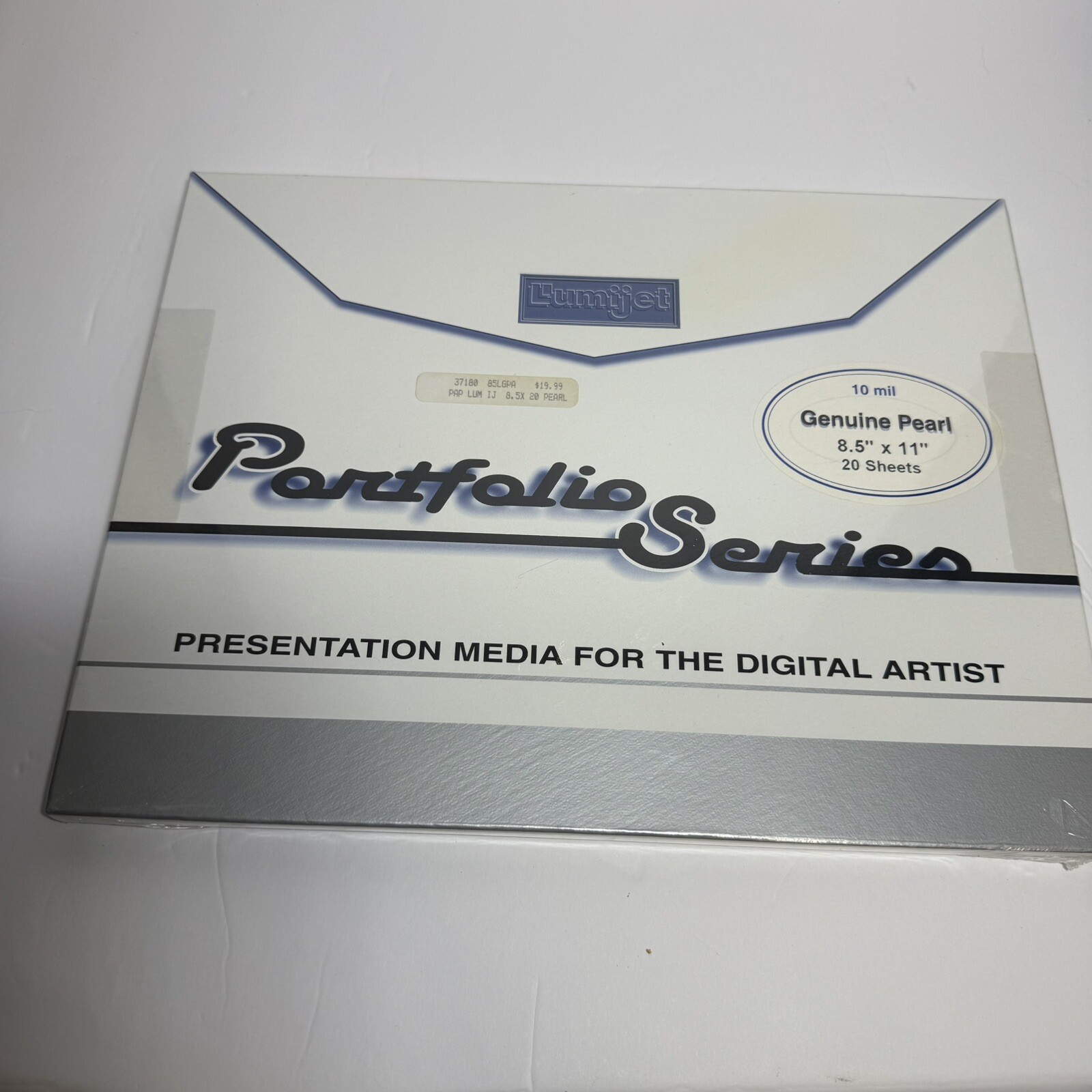 Lumijet Genuine Pearl 10 Mil 8.5” x 11” 20 Sheets 85LGPA