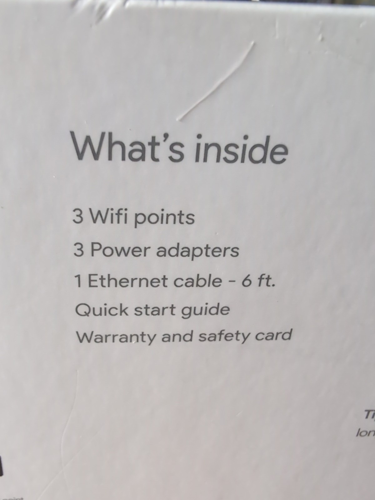 Google WiFi System Whole Home Mesh Router – 3 Pack (Open Box)