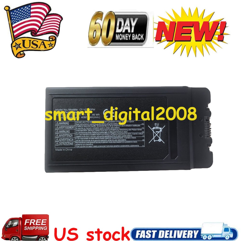 New Battery CF-VZSU0PW CF-VZSU0LW CF-VZSU0PR For Panasonic Toughbook CF-54