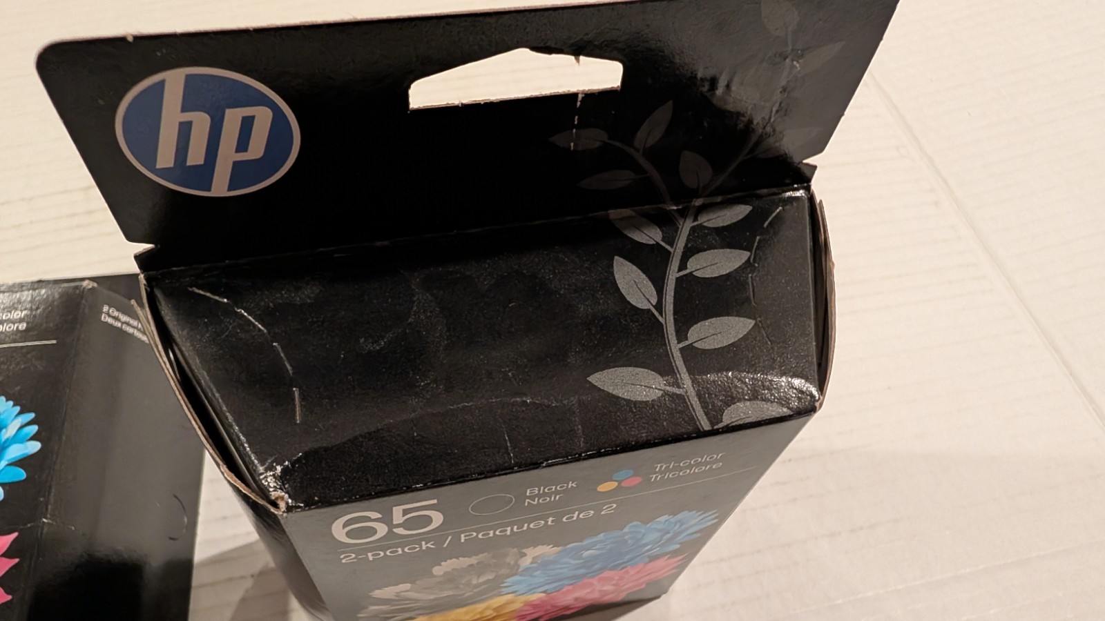 HP 65 Color Combo Pack Ink – Black ( T0A36AN#14): Standard Yield Printer Ink Car