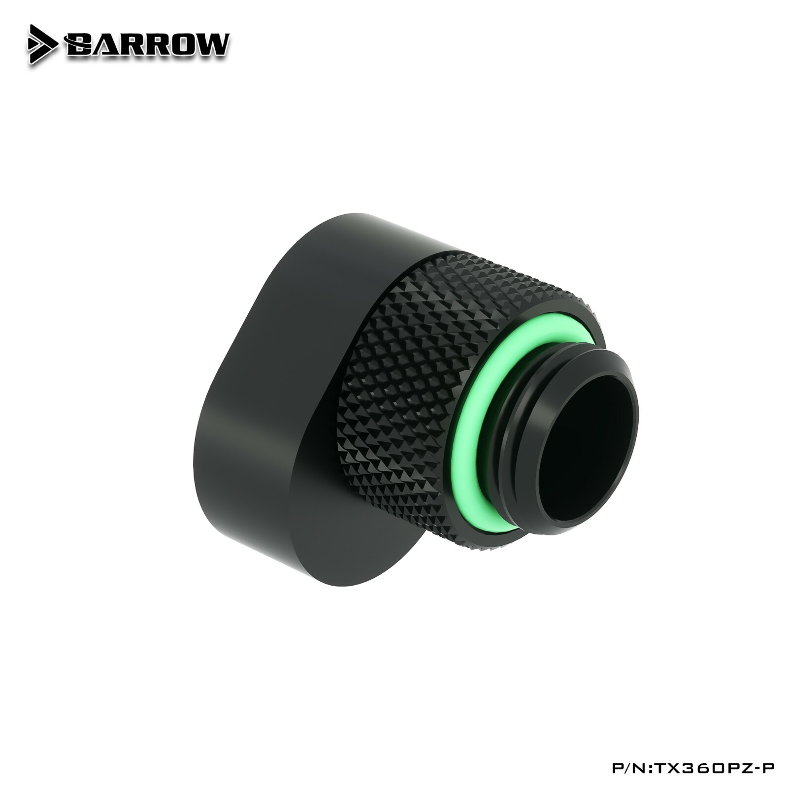 Barrow G1/4″ 360 Degree Rotation Rotary Offset Adapter 6mm Pom Fitting TX360PZ-P
