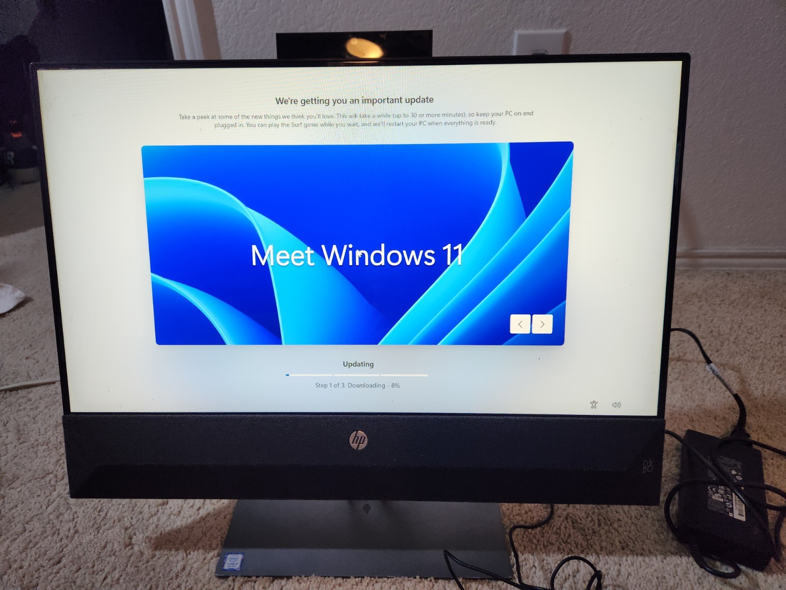 Latest HP 24-cr0013w All-in-One Desktop 23.8″ Touchscreen i3-N300 0.8GHz Intel