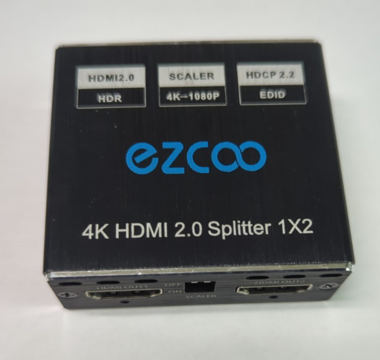 EZCOO 4K HDMI 2.0 Splitter 1×2