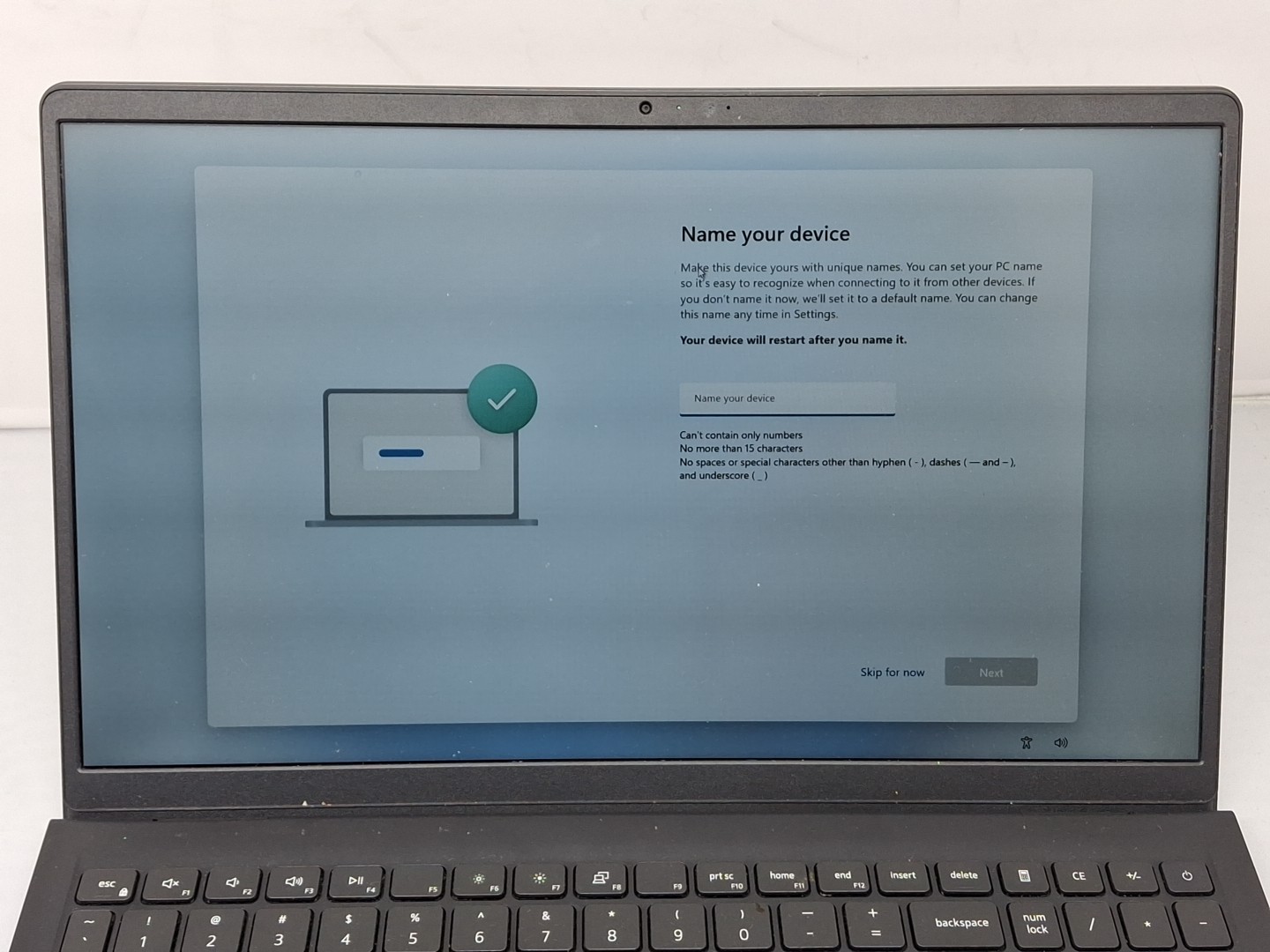 Dell Inspiron 15 3511 i5-1035G1 8GB RAM 256GB NVME Windows 11