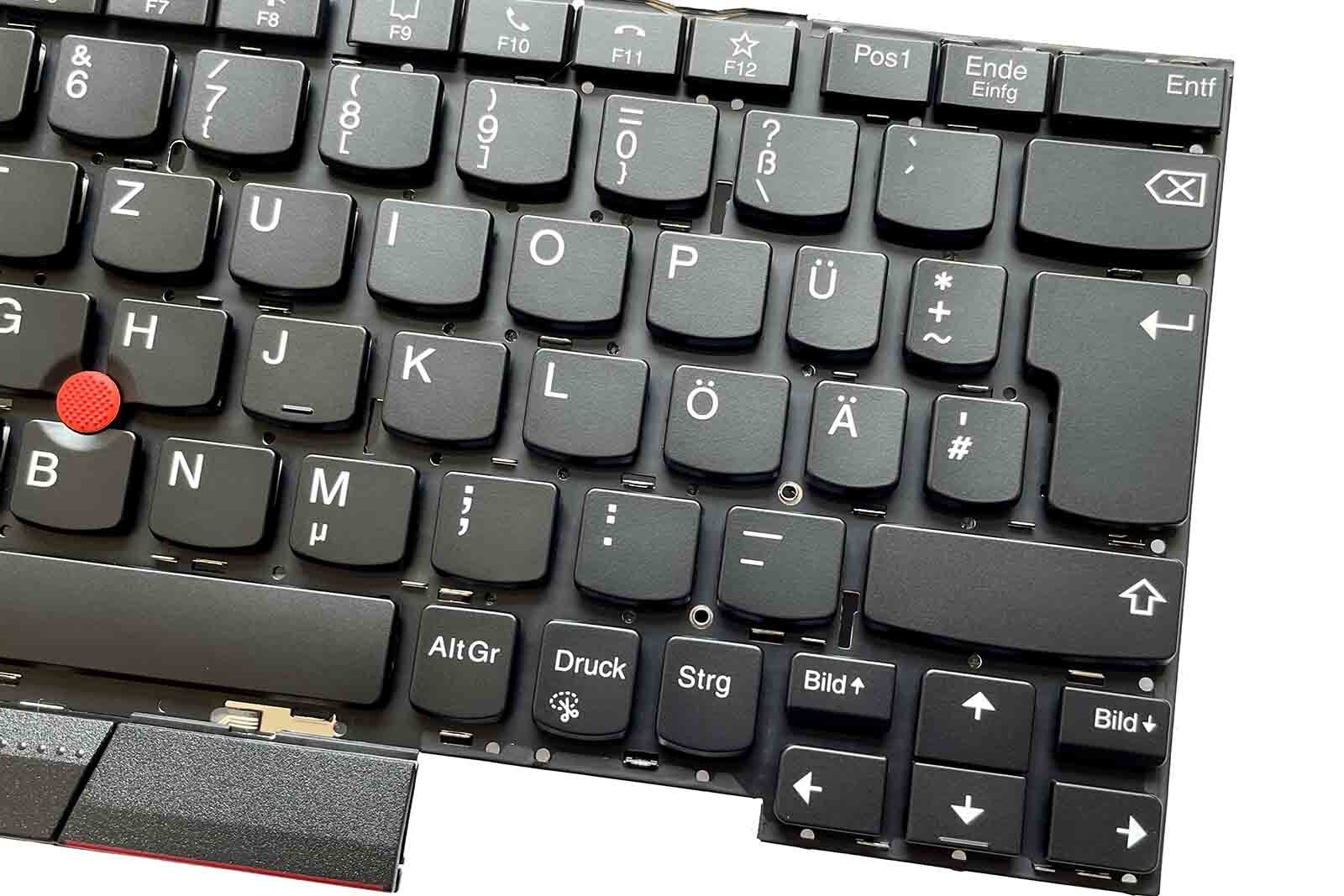 Backlight Keyboard German for Lenovo ThinkPad X390 Yoga 20SX-002UGE Keyboard