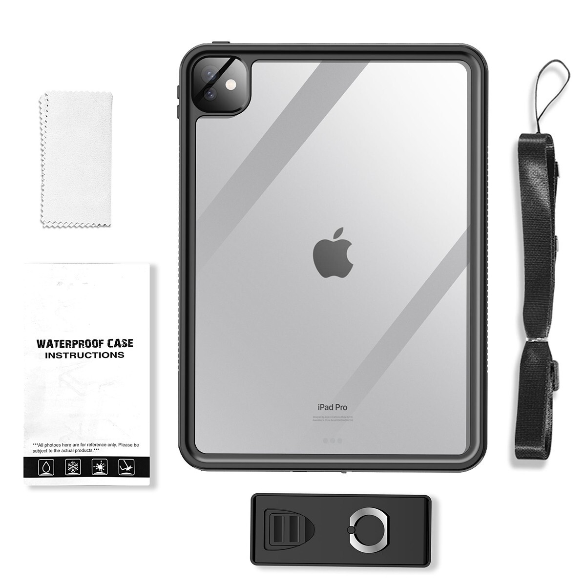 Waterproof Shockproof Heavy Duty Stand Case Cover For iPad Pro M4 11 inch (2024)