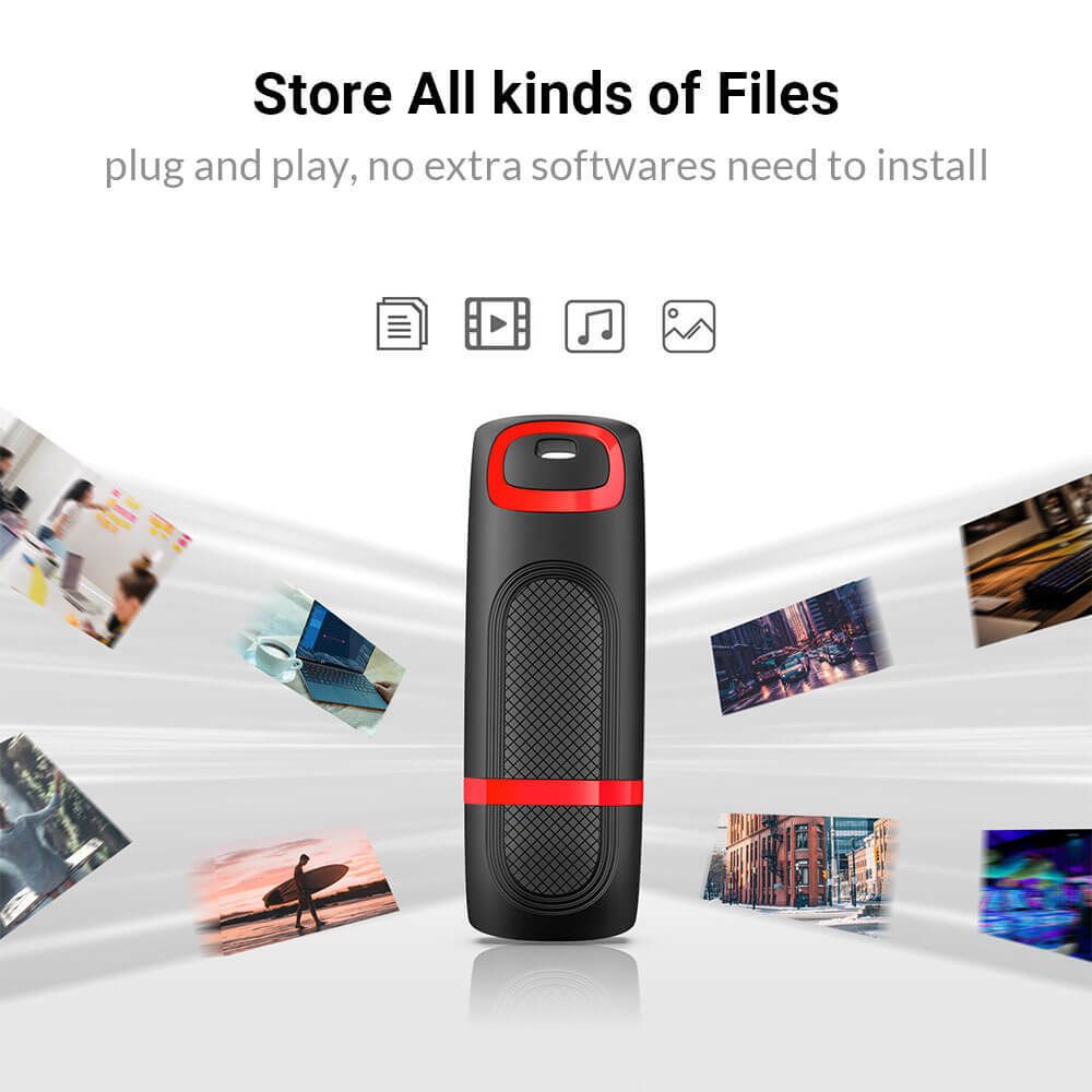 High Speed Lot 1/10Pcs USB 3.0 32GB 64GB 128GB USB Flash Drives Memory Stick Red