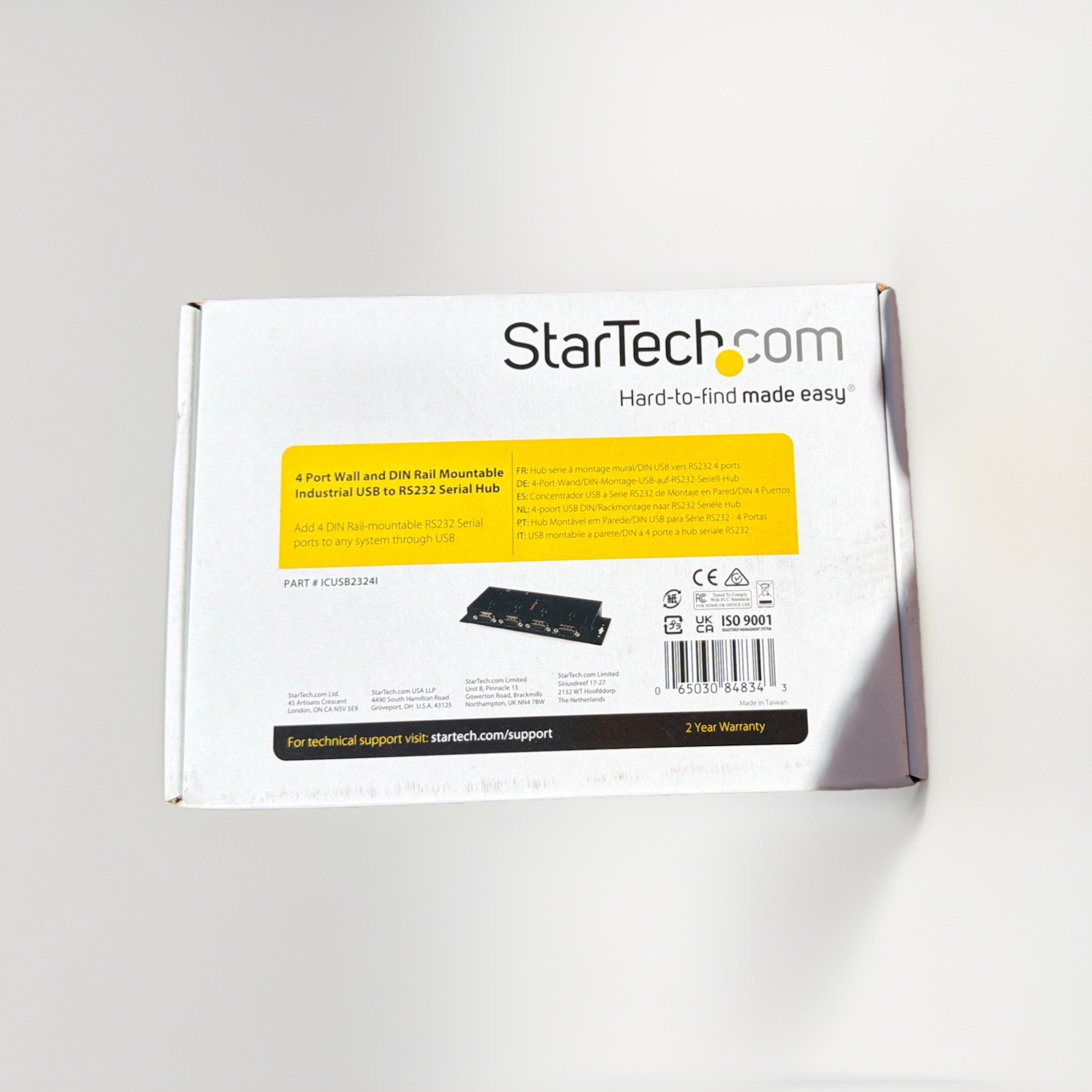StarTech.com ICUSB2324I Serial Hub