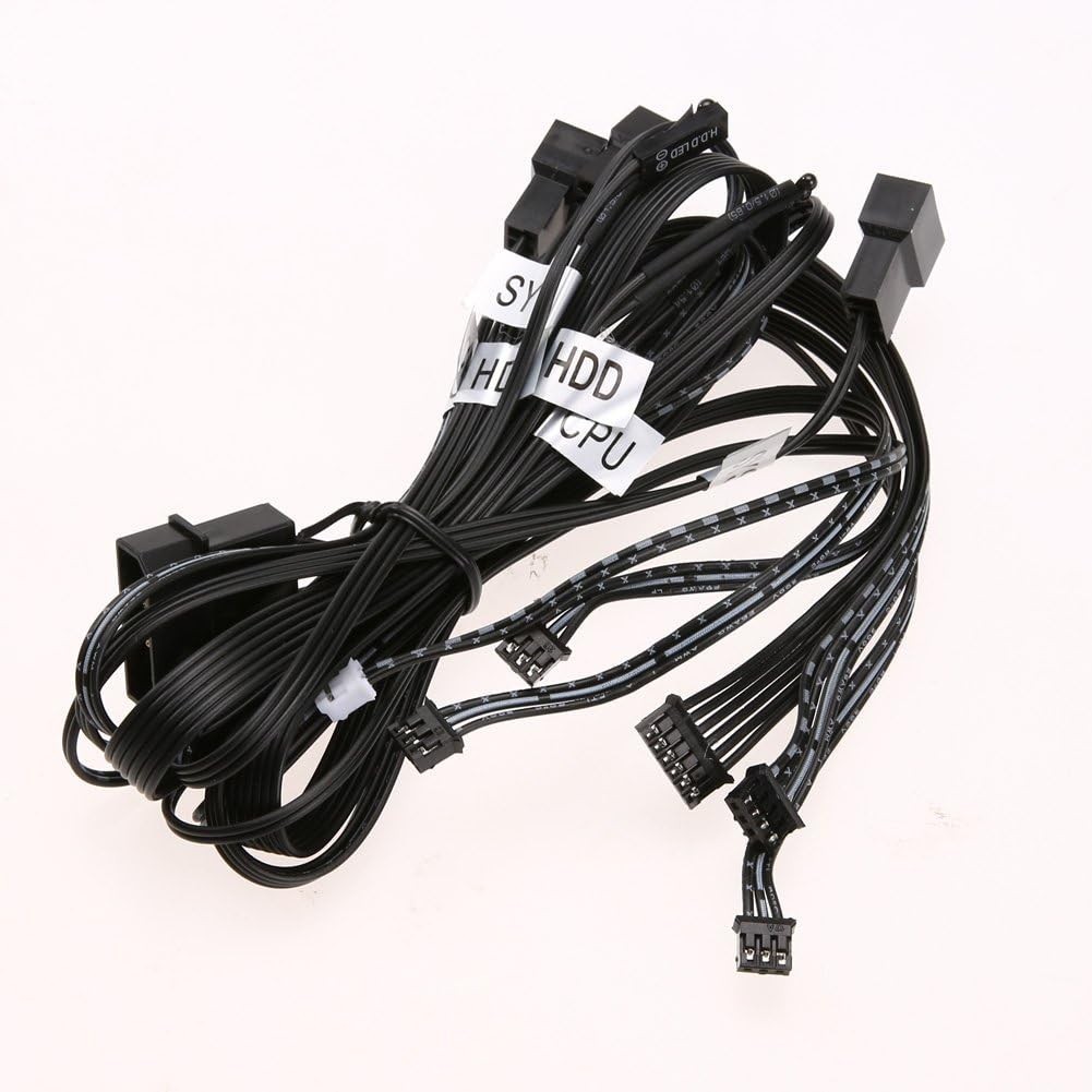 5.25″ Bay LCD 3Pin/4Pin Fan CPU/HD/SYS Temperature Speed Controller Temp Sensor