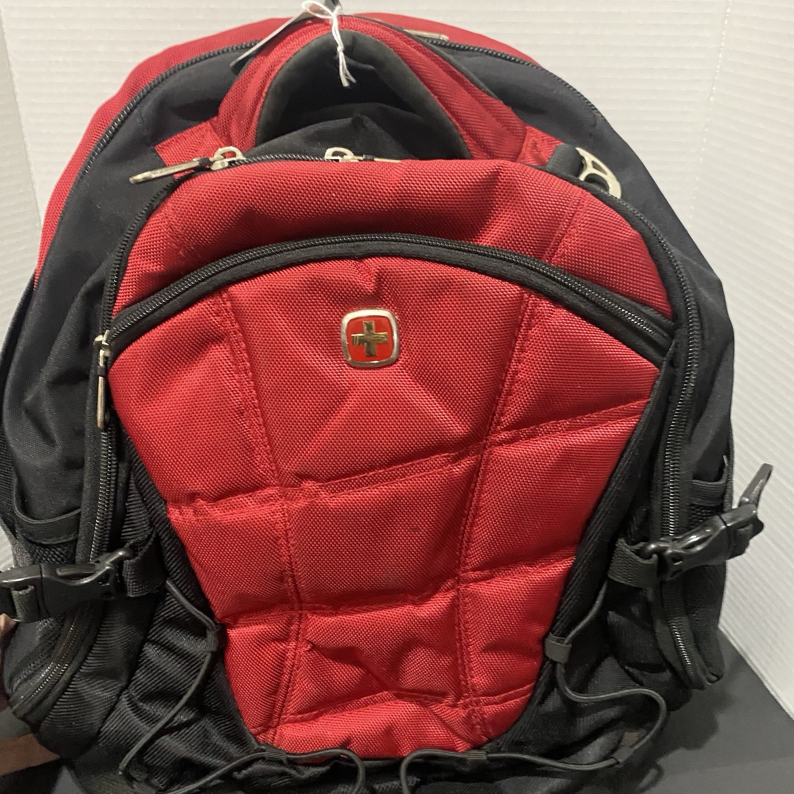 Swiss Gear Airflow Laptop Backpack red and black